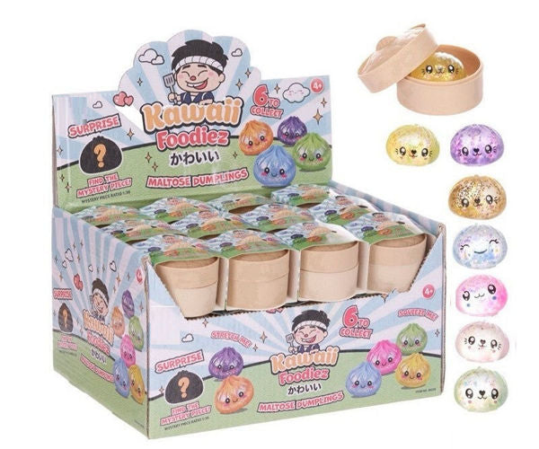 Triton-X Maltose Glitzer Dumpling im Bao Bun – Kawaii Surprise Slow Rise