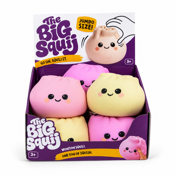 THE BIG SQUIJ - Dumpling 15 cm – XXL Squishy