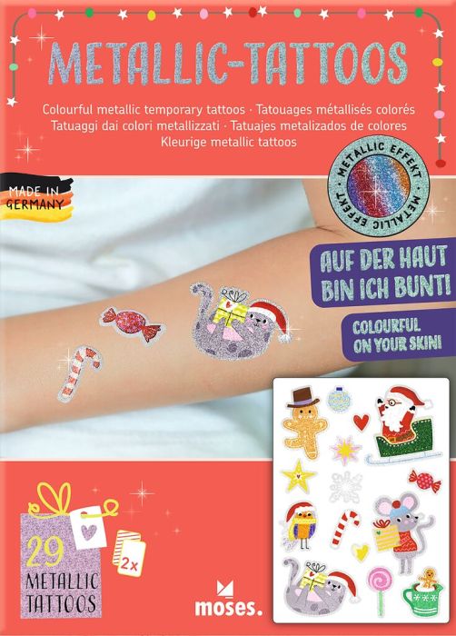 Metallic-Tattoos - Weihnachtszauber - Makimo - Smart Kids