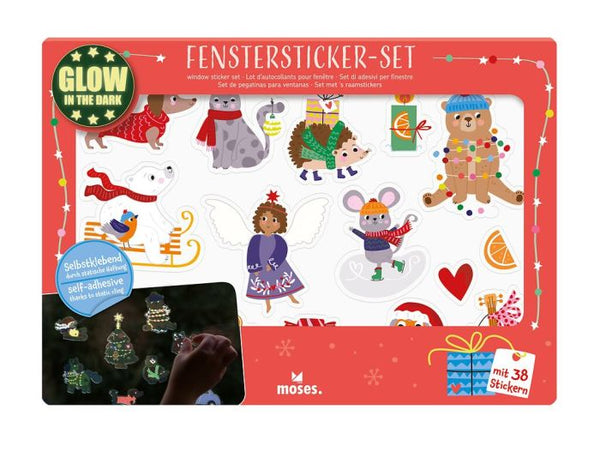 moses - Nachtleuchtendes Fenstersticker-Set - Makimo - Smart Kids
