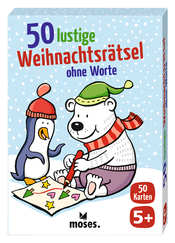 Moses - 50 lustige Weihnachtsrätsel ohne Worte