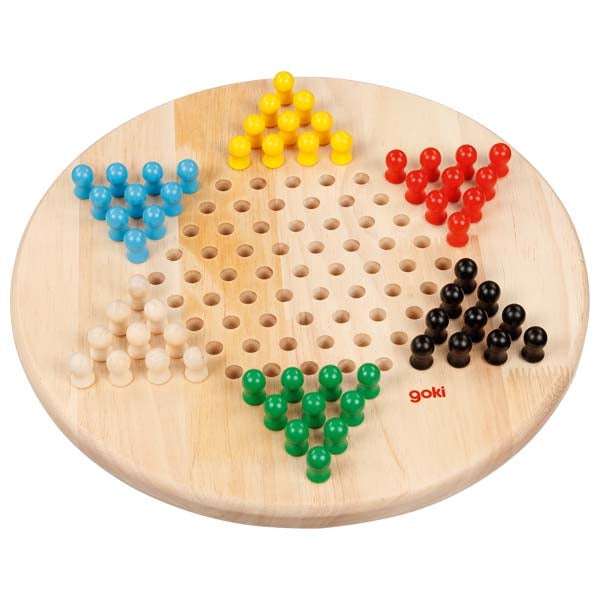 goki - Halmaspiel aus Holz – Ø 29 cm