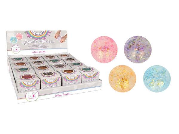 Bloomy Squeeze Quetsch-Ball Blümchen – Ø 6 cm 🌸✨