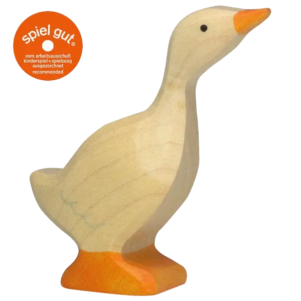Holztiger Gans, klein – Holztier zum Spielen