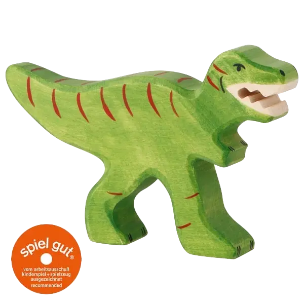 Holztiger Tyrannosaurus Rex – Holztier zum Spielen