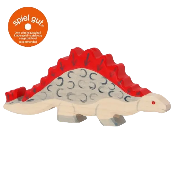 Holztiger Stegosaurus – Holztier zum Spielen