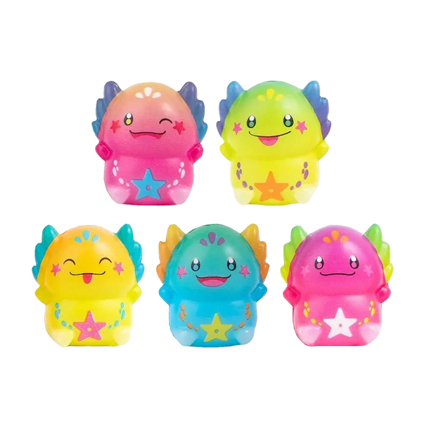 AX Antistress Soft-Axolotl – Weiches Quetsch-Spielzeug in 5 Farben