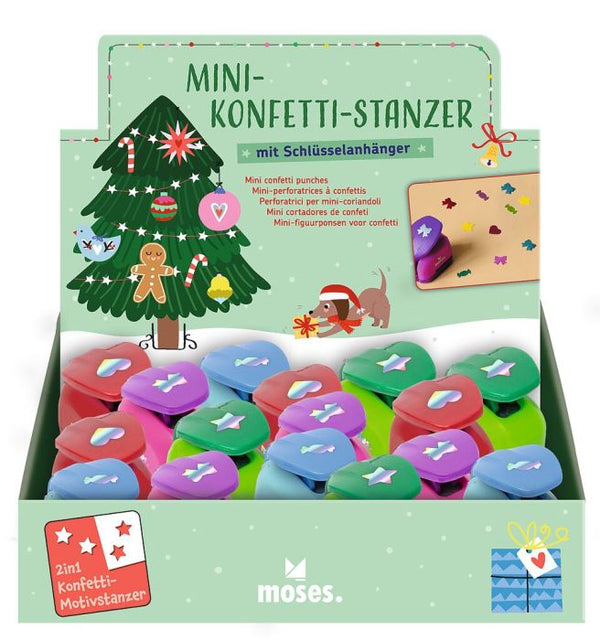 Moses - Mini-Konfetti-Stanzer mit Schlüsselanhänger