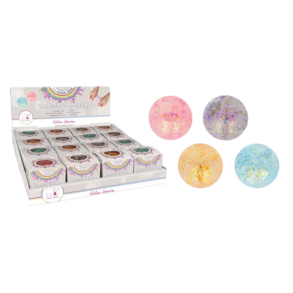 Bloomy Squeeze Quetsch-Ball Blümchen – Ø 6 cm 🌸✨