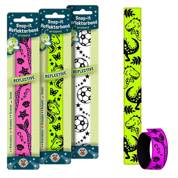 CLASS-6 reflektierendes Snap-Armband