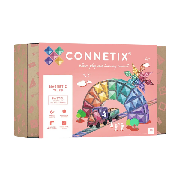 CONNETIX Pastell Mega Pack – 202-teiliges Set