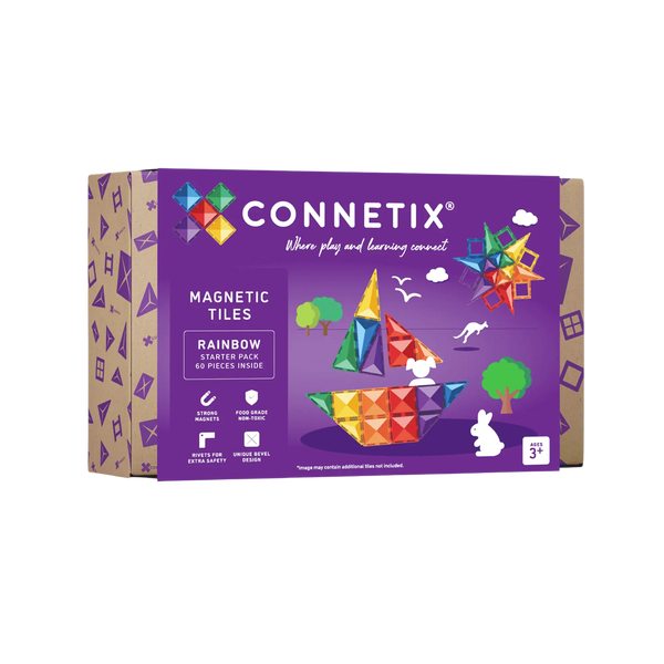CONNETIX Rainbow Starter Pack 60-teiliges Set