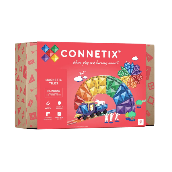 CONNETIX Regenbogen-Megapaket – 212-teiliges Set