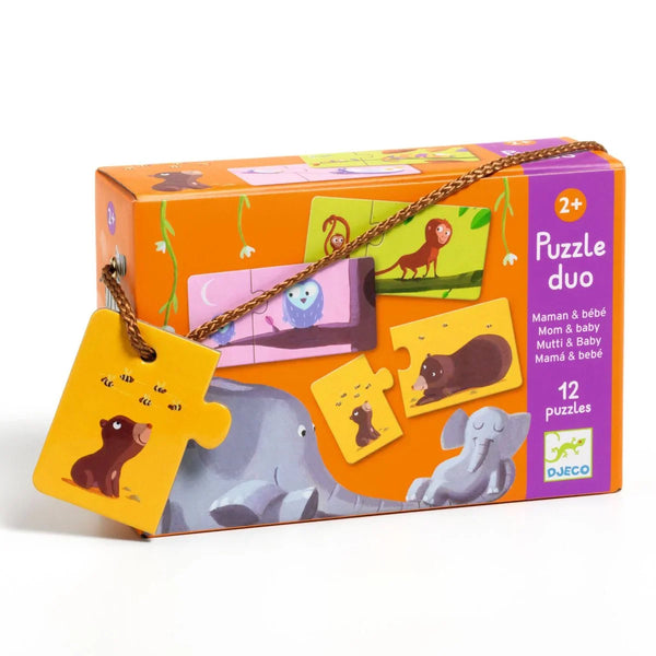 DJECO - Lernspiel: Puzzle duo "Mami & Kind" - Makimo - Smart Kids