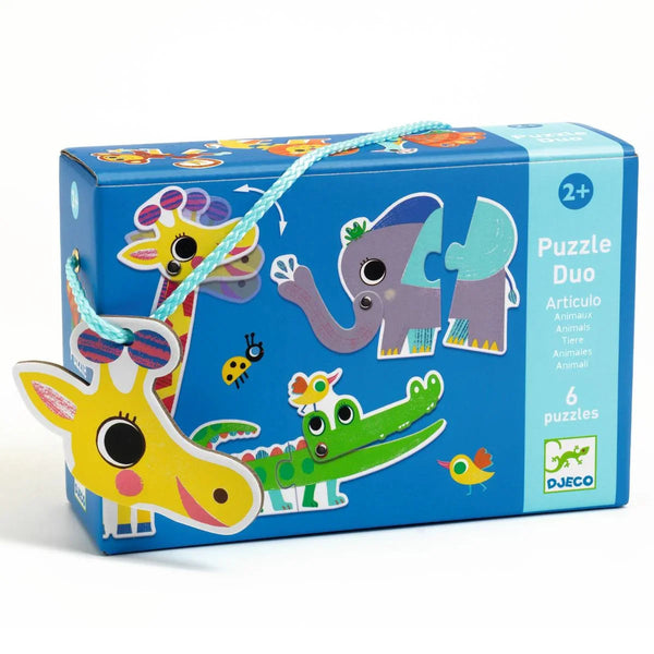 DJECO - Lernspiel: Puzzle duo "Articulo Animo" - Makimo - Smart Kids