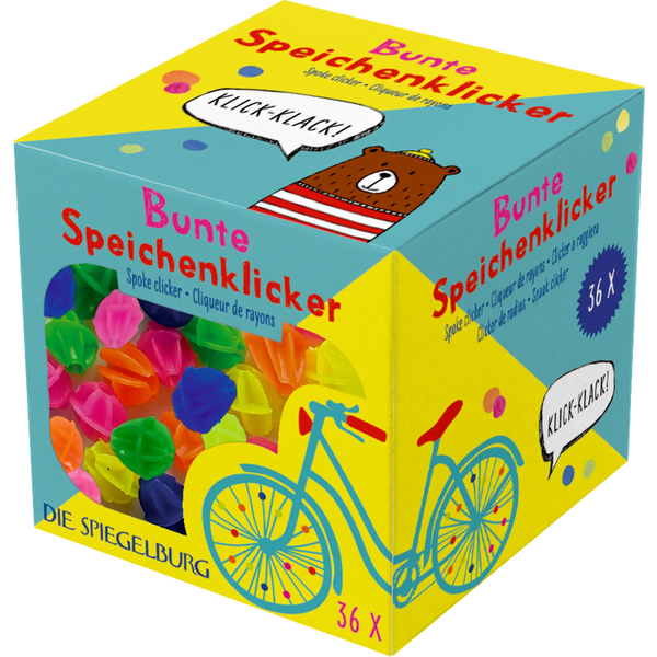 Die Spiegelburg Bunte Speichenklicker - Bunte Geschenke