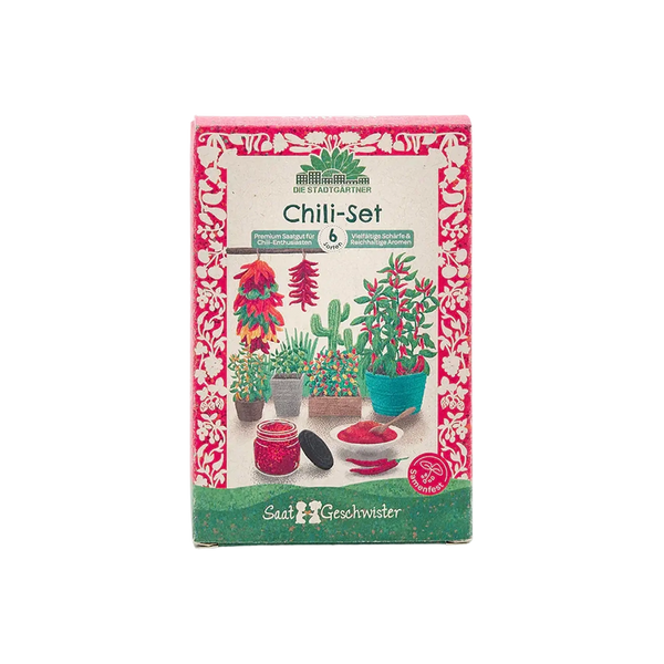 Die Stadtgärtner - Saatgutset "Chili"