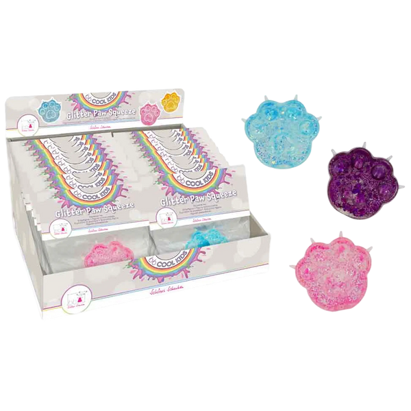 Glitter Paw Squeeze – Glitzerpfote 6,5 cm ✨🐾