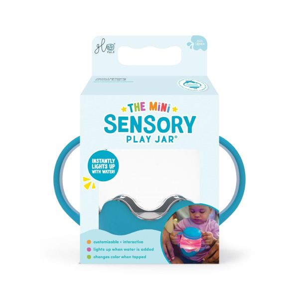 Glo Pals - Mini Sensory Jar - Blue