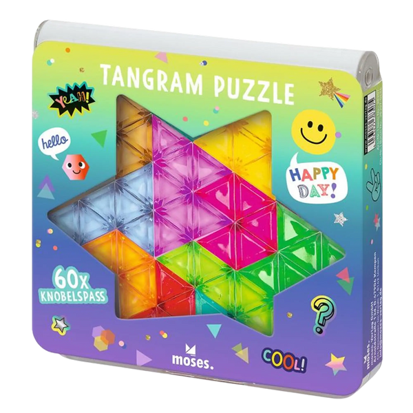 Happy Day Tangram Puzzle – Kreativer Knobelspaß für kleine Denker