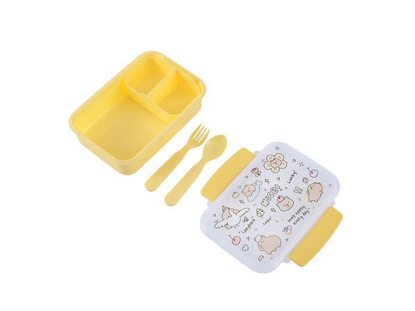 iTotal Lunchbox Kids CAPYBARA – Brotdose mit Besteck