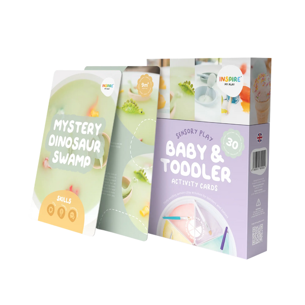 INSPIRE MY PLAY - Sensorikspielzeug - Baby Activity Cards (Spielideen für sensorisches Spielen)