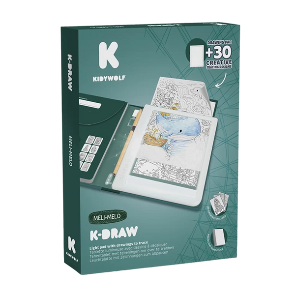 Kidywolf K-DRAW-PAD Designtafel Entdeckungsreise
