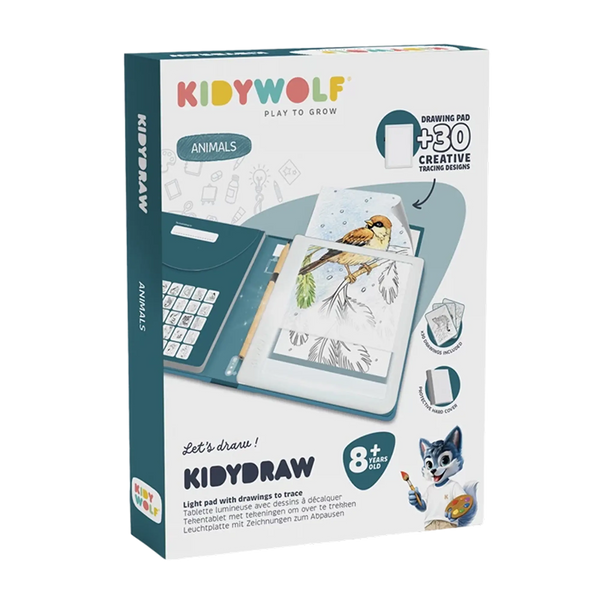 Kidywolf KIDYDRAW-PAD Designtafel Tiere