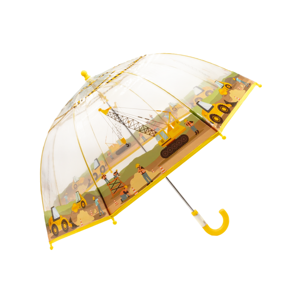 Kinder-Regenschirm - Baustelle