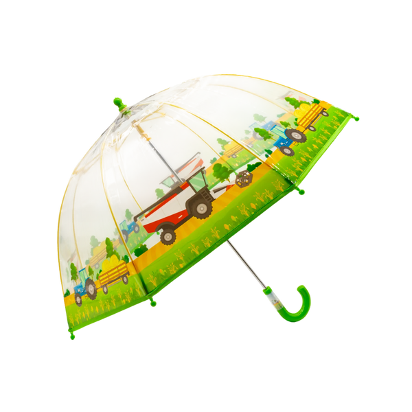Kinder-Regenschirm - Traktor