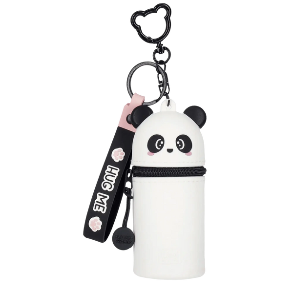 LEGAMI Mini Kawaii Münztasche mit Schlüsselanhänger – Panda