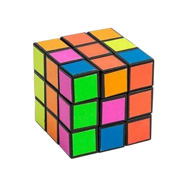 Neon Zauberwürfel Mini