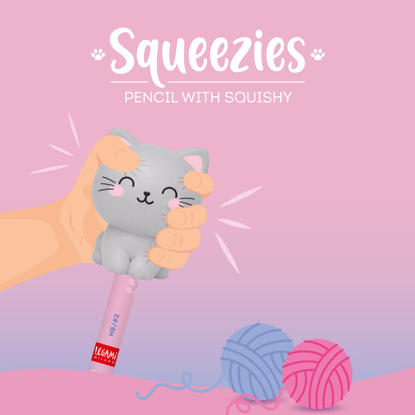 LEGAMI SQUEEZIES – Bleistift mit Squishy Kitty
