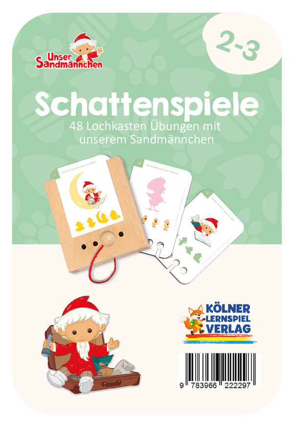 Schattenspiele mit unserem Sandmännchen 2-3