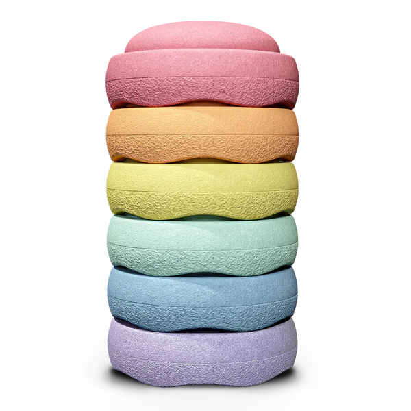 Stapelstein - Rainbow Set Classic - Pastell - Makimo - Smart Kids