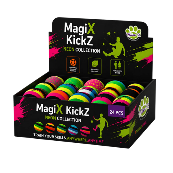 Triton-X - MagiX KickZ Neon Collection – Footbag 5 cm freestyle