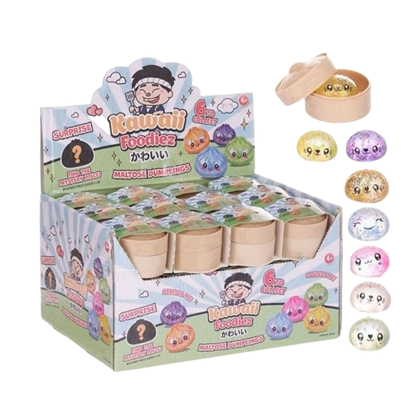 Triton-X Maltose Glitzer Dumpling im Bao Bun – Kawaii Surprise Slow Rise