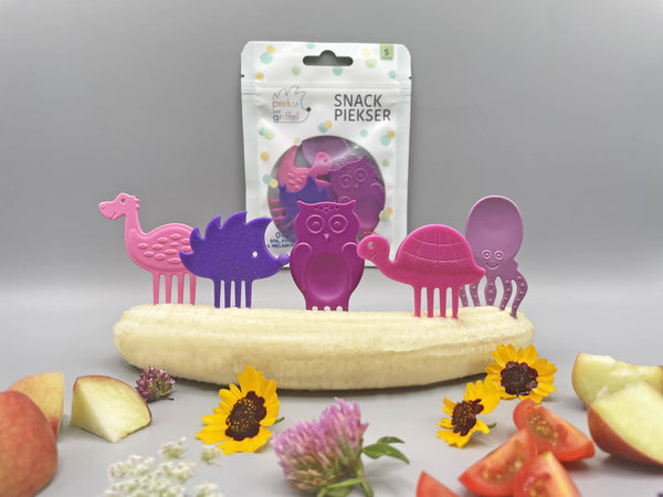 Pieksi und Griffel - PIEKSI 5ER SET "BERRY FIVE" 🦔🐢🦕🐙🦉