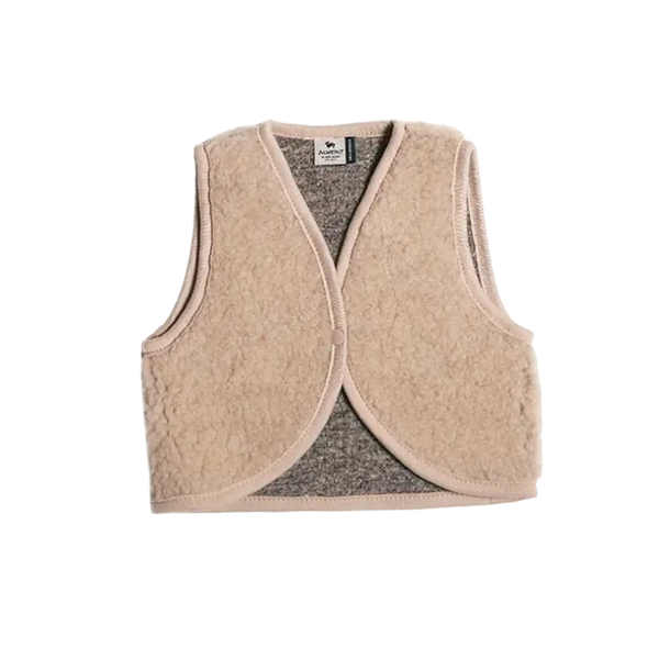Weste LULU Baby Ultra Light - 100% mulesingfreie Wolle