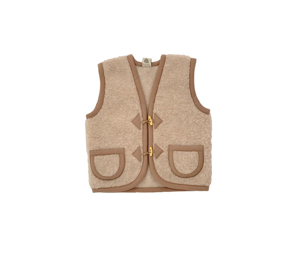 Weste ALPEN Junior- Beige