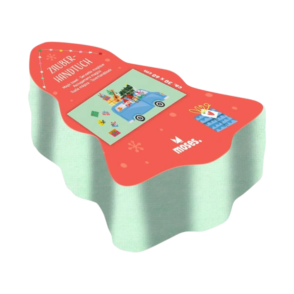 Zauber-Handtuch Weihnachtsfreunde - Magisches Geschenk