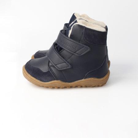 bLIFESTYLE GIBBON TEX Barfußschuh Winterstiefel – Marineblau - Makimo - Smart Kids