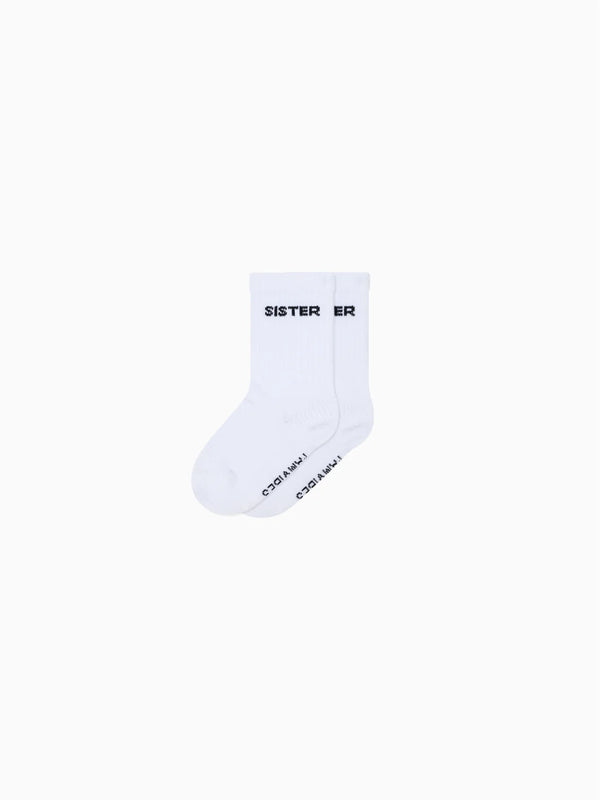 FAMVIBES SISTER Socken - Weiß