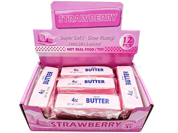 Triton-X - Squishy Butter 13 cm mit Geruch Pink