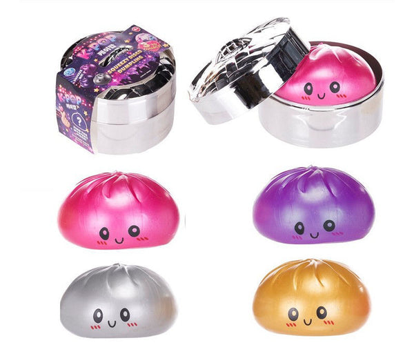 K-Pop Disco Dumpling 16 cm – Übersicht der vier möglichen Farben