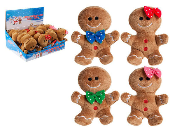 Triton-X - Mini Gingerbread Plüsch 11 cm – Lebkuchenmann