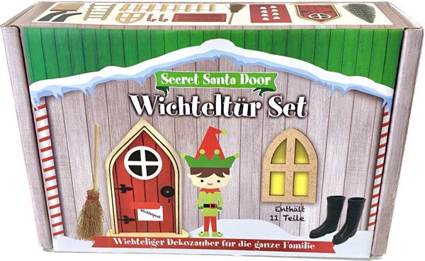 Wichtel Zubehör - Wichteltüren-Set 11-teilig