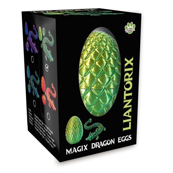 Triton-X - MagiX Dragon Egg „LIANTORIX“ – Drachenei mit Figur - Makimo - Smart Kids