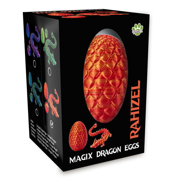 Triton-X - MagiX Dragon Egg „RAHIZEL“ – Drachenei mit Figur - Makimo - Smart Kids