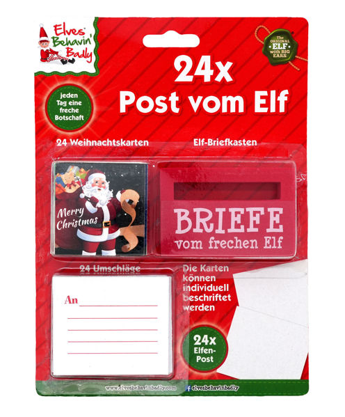 Elves Behavin' Badly - 24x Post vom Elf + Briefkasten